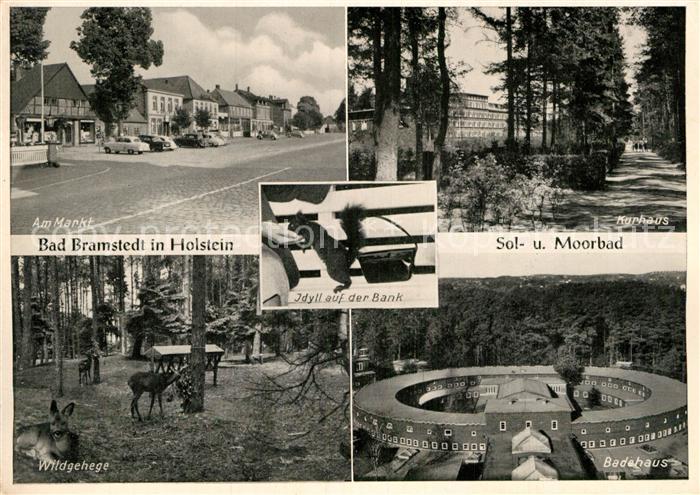 Bad Bramstedt Am Markt Kurhaus Wildgehege Badehaus