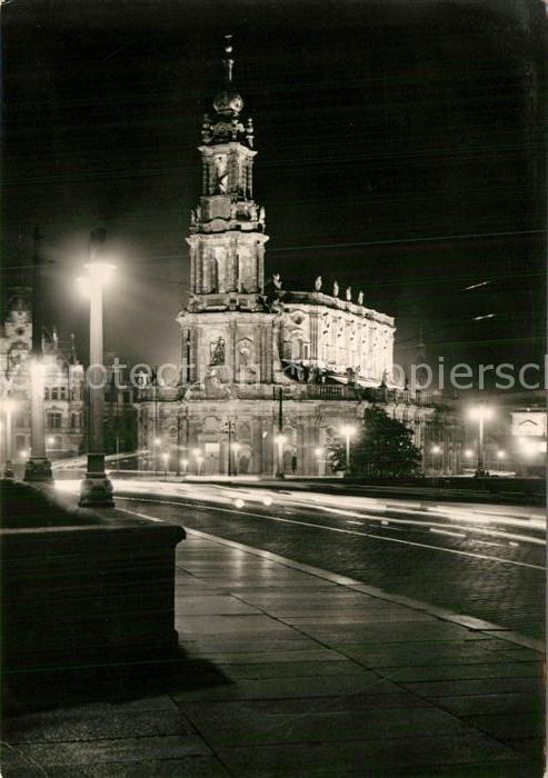 DRESDEN Elbe Katholische Hofkirche