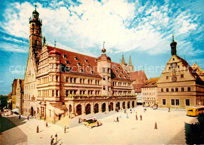 Rothenburg Tauber Rathaus Town Hall