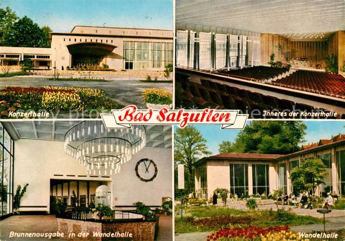 Bad Salzuflen Konzerthalle Inneres Brunnenausgabe Wandelhalle