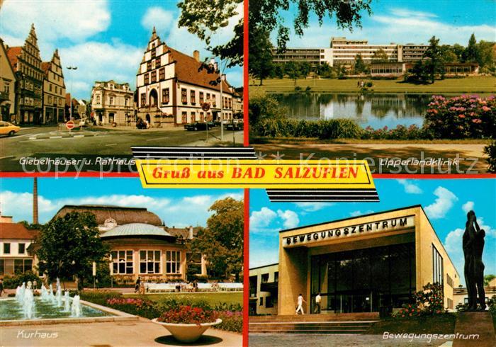 Bad Salzuflen Rathaus Lipperlandklinik Kurhaus Bewegungszentrum