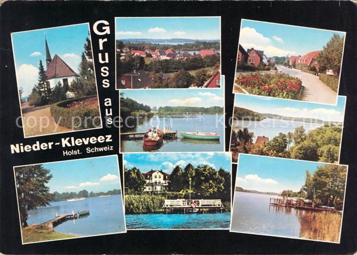 Niederkleveez Kirche Panorama Teilansichten