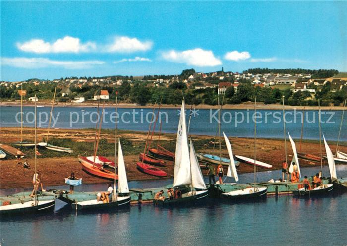 Koerbecke Moehnesee Panorama Seglerhafen