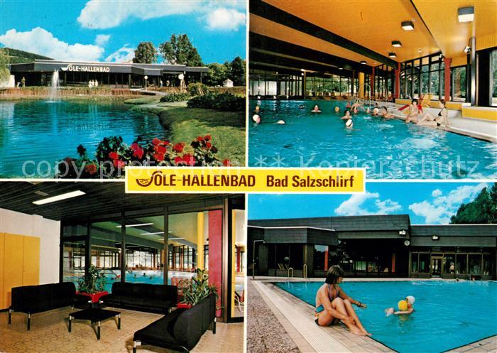 Bad Salzschlirf Sole Hallenbad mit Freischwimmbecken