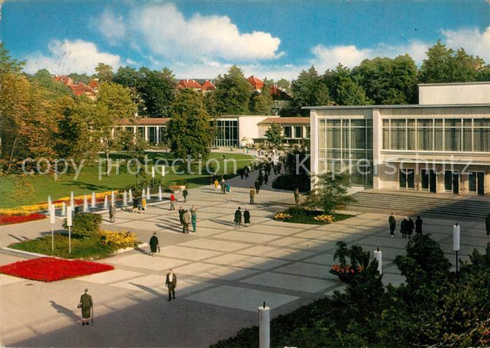 Bad Salzuflen Kurpark mit Konzert und Wandelhalle