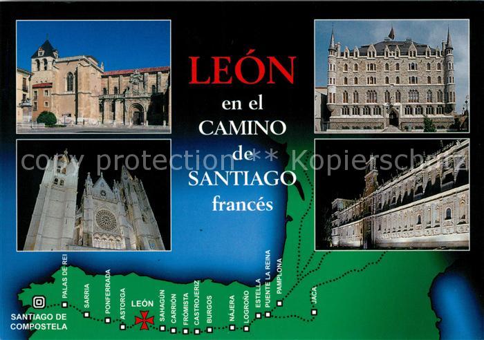 Leon Castilla y Leon De izda a dcha y de arriba abajo San Isidoro Edificio Botin