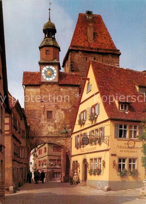 Rothenburg Tauber Markusturm