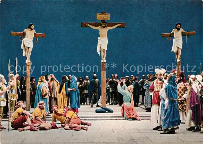 Oberammergau Passionsspiele Kreuzigungsszene