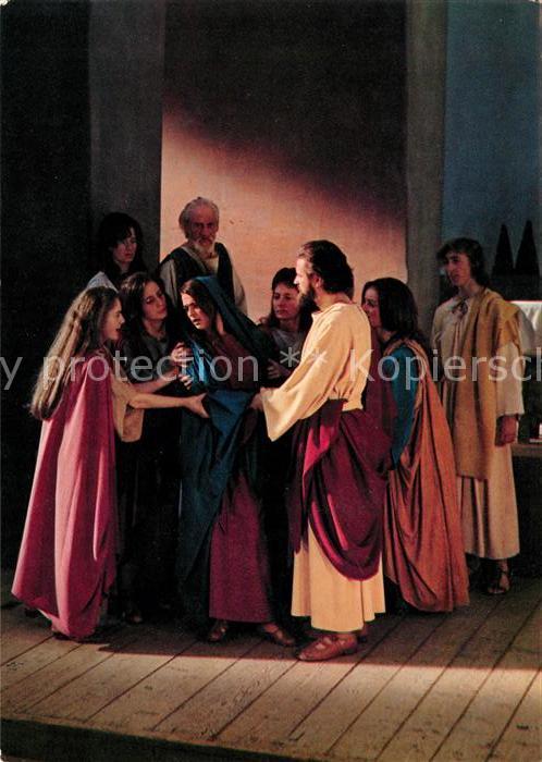 Oberammergau Passionsspiele 1970 Abschied von Maria