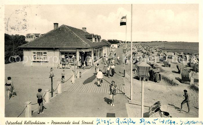 Kellenhusen Ostseebad Promenade und Strand