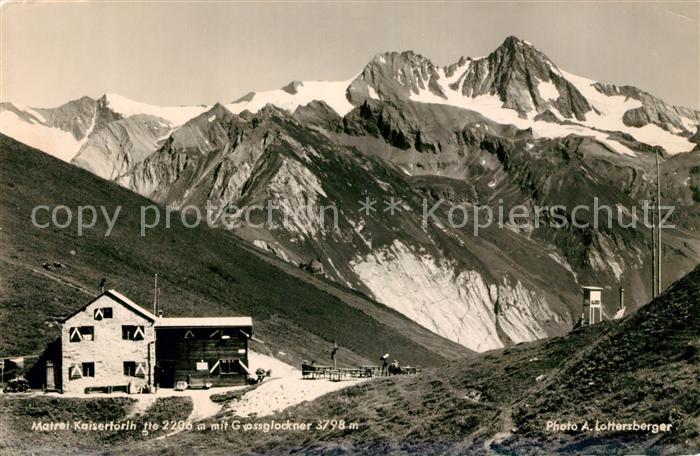Matrei Brenner Kaisertoerlhuette Grossglockner