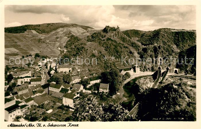 Altenahr Blick vom Schwarzen Kreuz