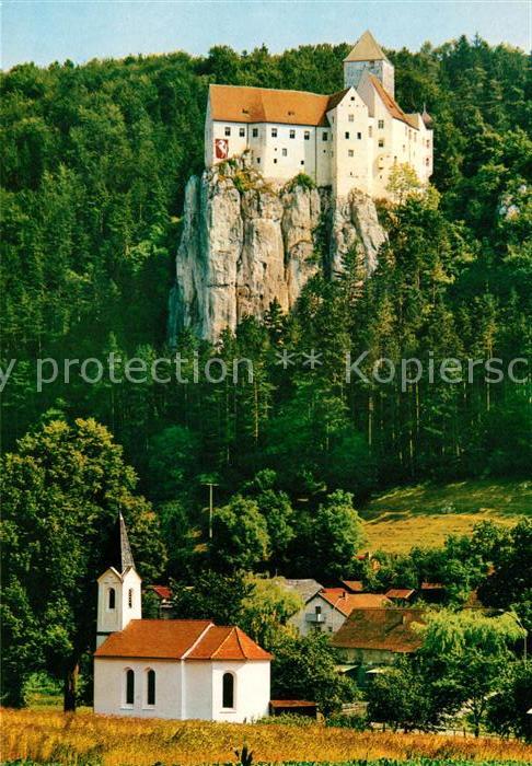 Prunn Altmuehl Kirche und Schloss