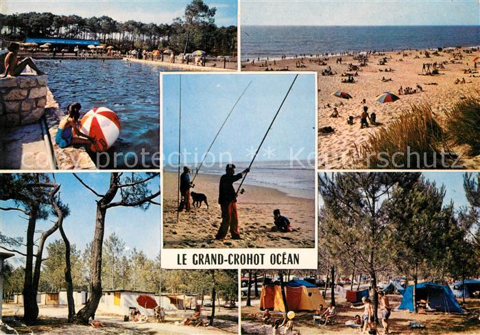 Lege-Cap-Ferret La Piscine dans les Pins La Plage Peche