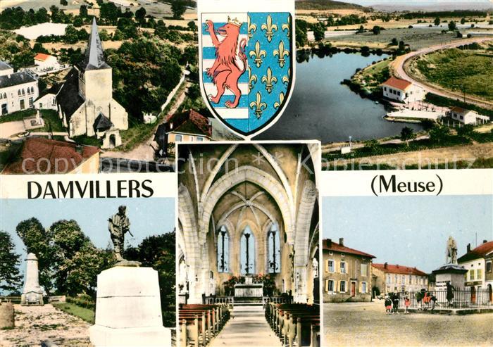 Damvillers Kirche Inneres Denkmal Internat Jugendlager