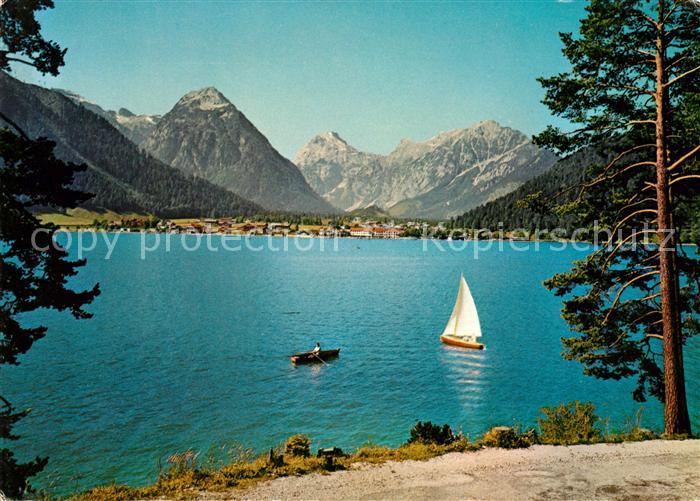 Pertisau Achensee mit Tristenkopf und Sonnjoch