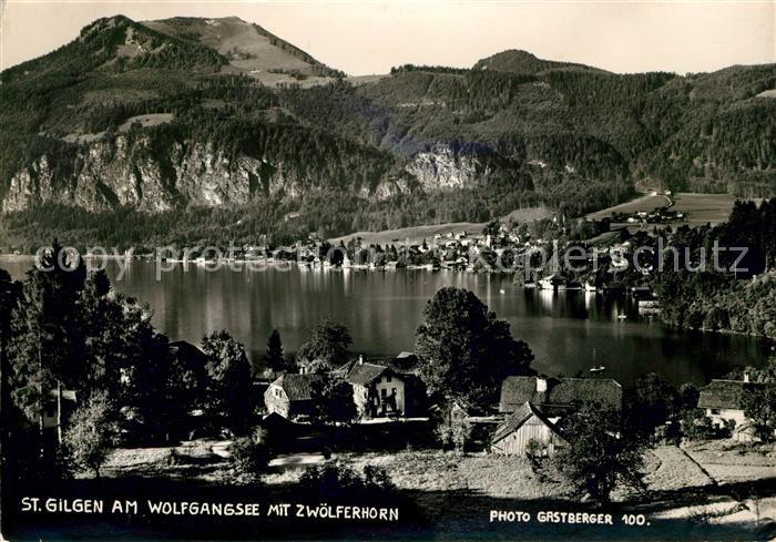 St Gilgen Wolfgangsee mit Zwoelferhorn
