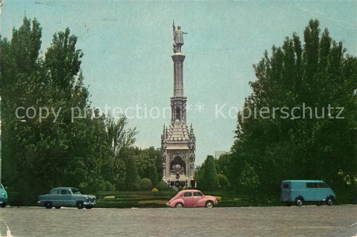 Madrid Spain Monumento a Colon