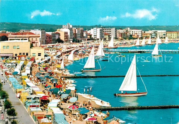 Cattolica Rimini Riviera Adriatica Panorama e Spiaggia