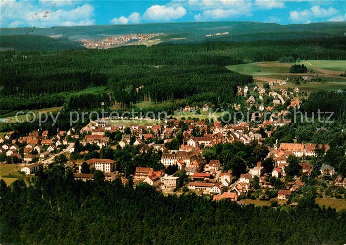 Koenigsfeld Schwarzwald Fliegeraufnahme