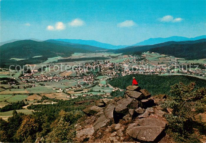 Bodenmais Blick vom Silberberg