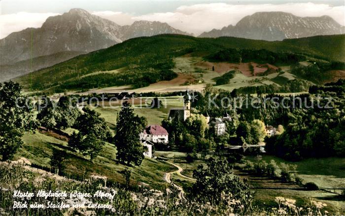 Hoeglwoerth Kloster Hoeglwoerth mit Staufen und Zwiesel