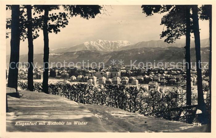 Klagenfurt Woerthersee Hochobir