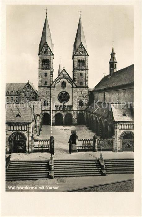 Werl Westfalen Wallfahrtskirche mit Vorhof