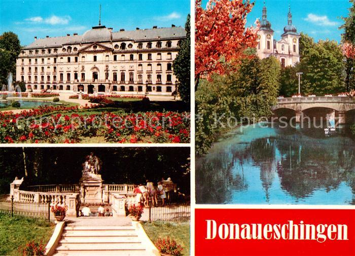 Donaueschingen Schloss Park Bruecke