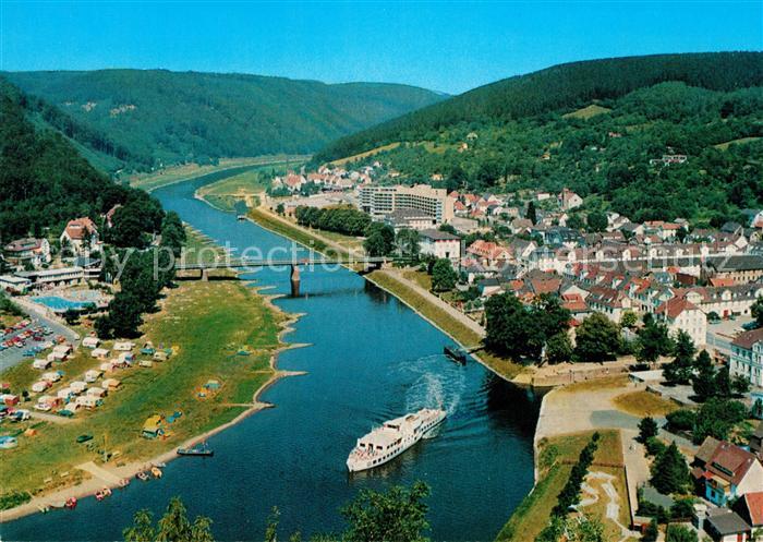 Bad Karlshafen Fliegeraufnahme mit Weser