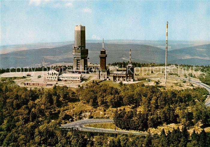 Grosser Feldberg Taunus Sendeanlagen Fliegeraufnahme