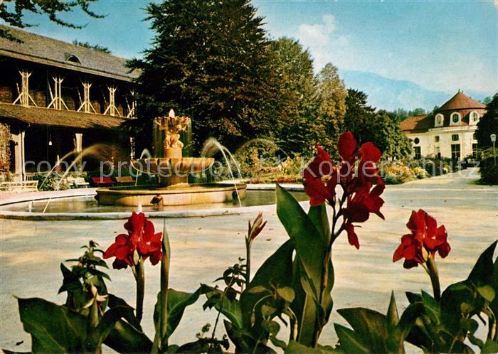 Bad Reichenhall Kurpark Brunnen