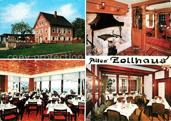 Rinteln Altes Zollhaus Kaminzimmer Speisesaal