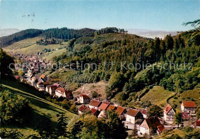 Bad Grund Blick vom Iberger Kaffeehaus