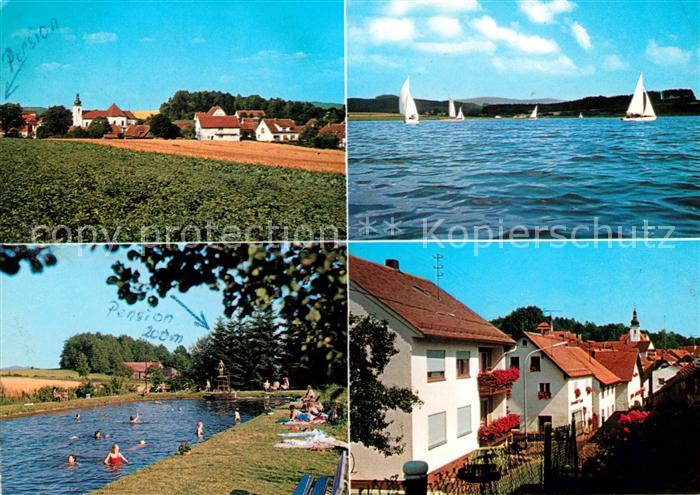 Tiefenbach Cham Silbersee Schwimmbad Ortsmotiv