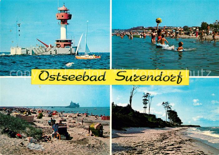 Surendorf Leuchtturm Strandpartien