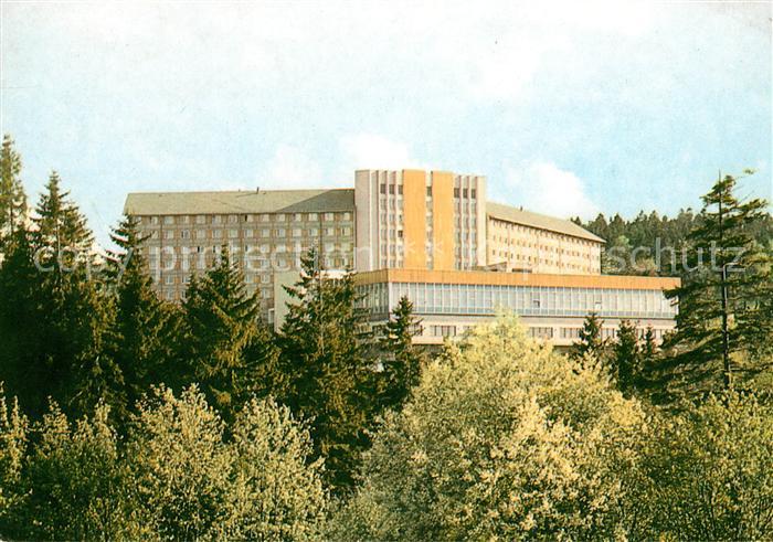 Oberhof Thueringen FDGB Erholungsheim Fritz Weineck