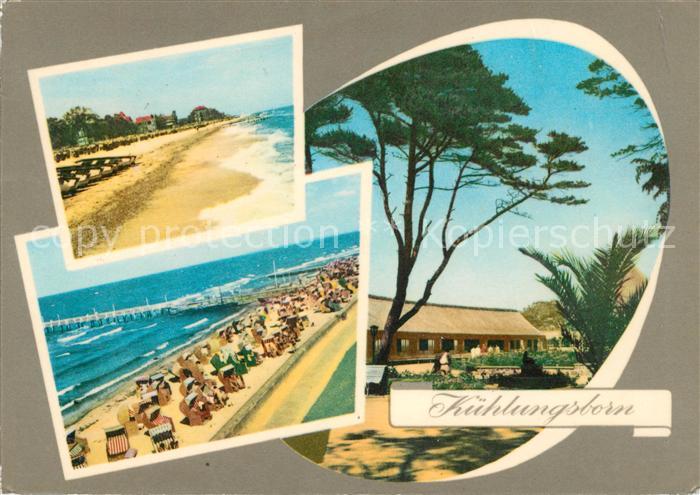 Kuehlungsborn Ostseebad Weststrand Oststrand Konzertgarten