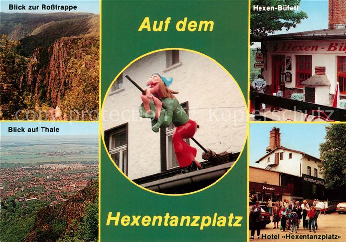 Thale Harz Rosstrappe Hexen Bueffet Hotel Hexentanzplatz