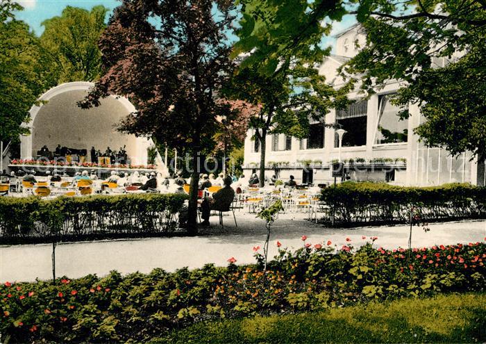 Bad Muenster Stein Ebernburg Kurhaus und Musikpavillon Thermal Radiumbad