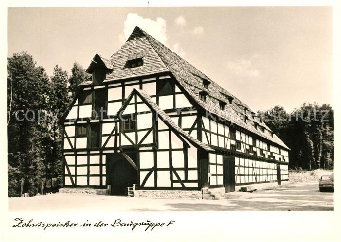 Neu-Anspach Zehntspeicher von Trendelburg im Hess Freilichtmuseum