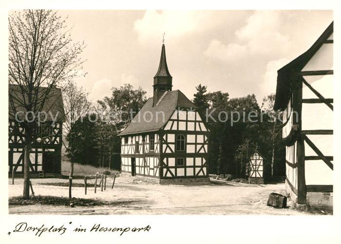 Neu-Anspach Dorfplatz Lahn Dill Ohm im Hess Freilichtmuseum
