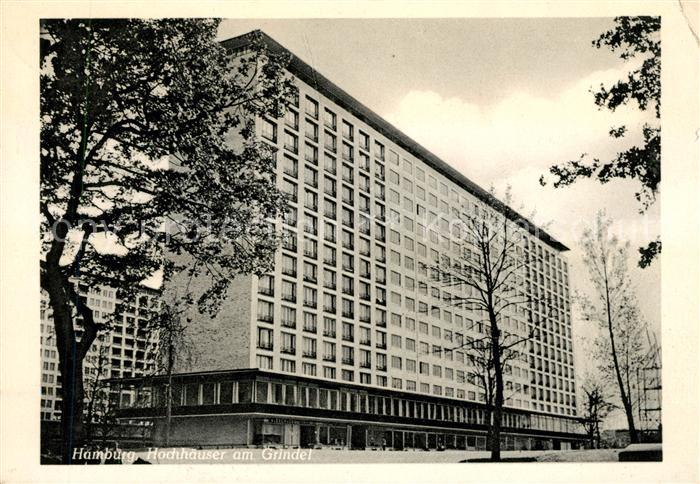 Hamburg Hochhaeuser am Grindel