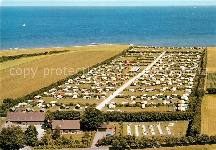 Grenaa Fornaes Camping Steensmark Fliegeraufnahme