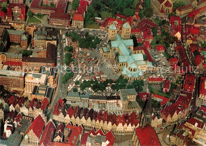 Muenster Westfalen Fliegeraufnahme