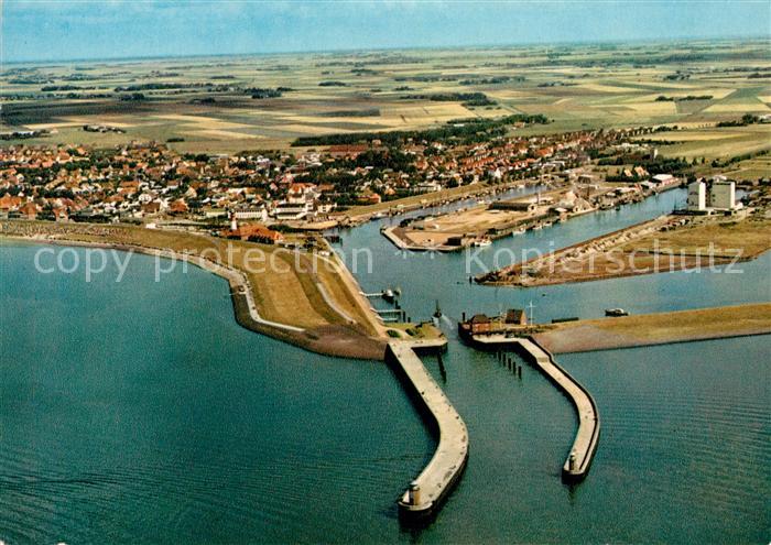 Buesum Nordseebad Fliegeraufnahme