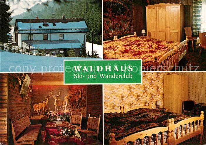Gotteszell Ski und Wanderclub Waldhaus Zimmer Gaststube