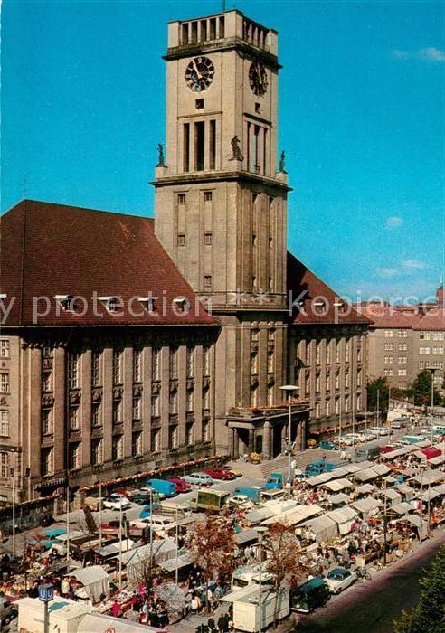 BERLIN  CITY Markt am Rathaus Schoeneberg