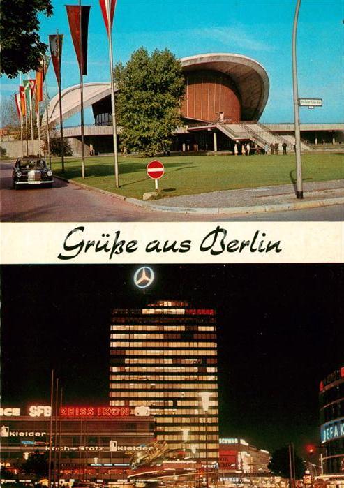 BERLIN  CITY Kongresshalle Europa Center Haus der Nationen