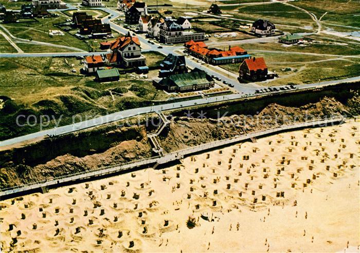 Wenningstedt Sylt Fliegeraufnahme